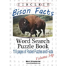 Circle It, Bison Facts, Pocket Size, Word Search, Puzzle Book