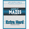Adult Mazes Puzzle Book - Extra Hard Challenging Puzzles: Activity Book of Amazing Fun Puzzlers
