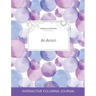 Adult Coloring Journal: Al-Anon (Mandala Illustrations, Purple Bubbles)