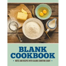 Blank Cookbook Notes And Recipes With Calorie Counting Chart