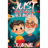 Just Between You and Me Journal: A Pass Back and Forth Diary for Grandpa and Grandson, Filled with Prompts for Meaningful Conversations, Guided by Lov
