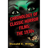 Chronology of Classic Horror Films: The 1930s
