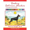 Dashing Doberman Pinschers: A Colouring Book for Adults