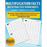 Multiplication Facts Math Worksheet Practice Arithmetic Workbook With Answers: Daily Practice guide for elementary students