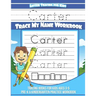Letter Tracing for Kids Carter Trace my Name Workbook: Tracing Books for Kids ages 3 - 5 Pre-K & Kindergarten Practice Workbook