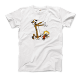 Calvin and Hobbes Playing Zombies T-Shirt by Art-O-Rama Shop - Vysn