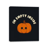 Empty Inside - Canvas Wraps by RIPT Apparel - Vysn