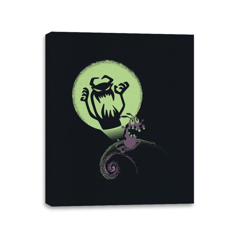 The Nightmare of the Dog - Canvas Wraps by RIPT Apparel - Vysn