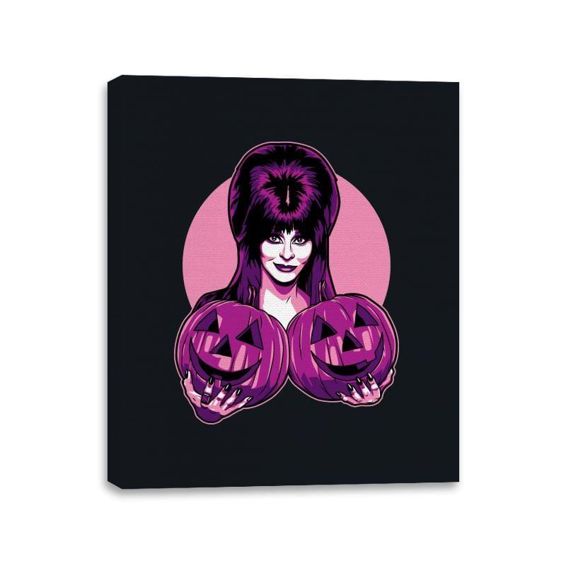 Two Big Pumpkins - Canvas Wraps by RIPT Apparel - Vysn