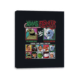 Xmas Fighter - Nightmare Before Christmas - Canvas Wraps by RIPT Apparel - Vysn