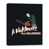 A Nightmare on Halloween - Anytime Design - Canvas Wraps by RIPT Apparel - Vysn