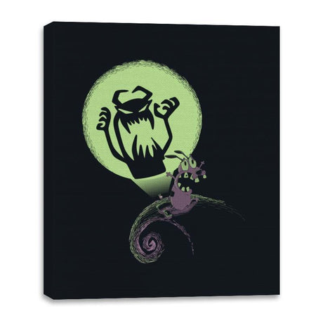 The Nightmare of the Dog - Canvas Wraps by RIPT Apparel - Vysn