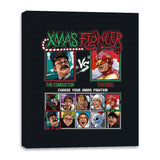 Xmas Fighter - Polar Express vs Jingle All The Way - Canvas Wraps by RIPT Apparel - Vysn