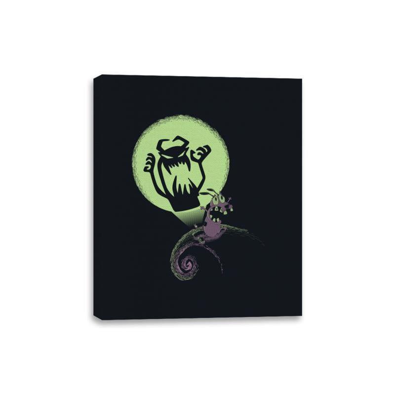 The Nightmare of the Dog - Canvas Wraps by RIPT Apparel - Vysn