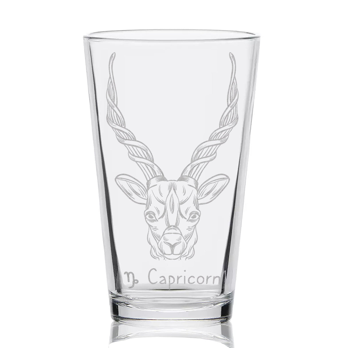 ZODIAC Pint Glasses by LumEngrave