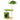 38 Inch Cute Cat Tree for Indoor Cats with Fully Wrapped Sisal Scratching Posts-Green