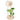 55 Inch Tall Cat Climbing Stand with Sisal Scratching Posts and Soft Cat Bed for Indoor Kittens-Green