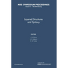 Layered Structures and Epitaxy: Volume 56