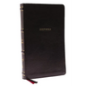 Nkjv, Thinline Bible, Leathersoft, Black, Red Letter Edition, Comfort Print: Holy Bible, New King James Version