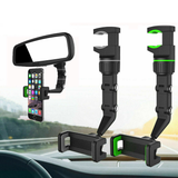 Adjustable 360° Rotation Phone Holder Car Rearview Mirror_mkpt4 #ns23 by Js House