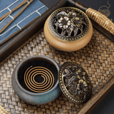 Ceramic Incense Holder by incenseocean