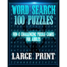 Word Search 100 Puzzles Large Print: Fun & Entertaining, challenging, and in EXTRA large print (8.5" x 11") for Adults