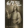 6/7: What God Says