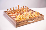 Championship Chess Pieces with Storage Board by Chess House