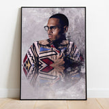 CHRIS BROWN by GVLLERY