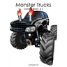 Monster Trucks Coloring Book 1 & 2