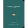 Institutes of American Law V4 (1854)