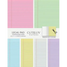 Legal Pad Collage Paper for Scrapbooking: Back To School Office Themed Decorative Paper for Crafting