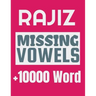Rajiz Missing Vowels puzzle: Plus 10000 Missing Vowels Puzzle for Adults