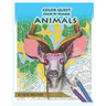 Color Quest Color by Number Animals: Jumbo Adult Coloring Book for Stress Relief
