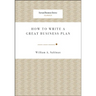 How to Write a Great Business Plan