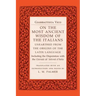 On the Most Ancient Wisdom of the Italians: Unearthed from the Origins of the Latin Language