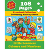 Little Learners - Colors and Numbers: Coloring and Activity Book with Puzzles, Brain Games, Problems, Mazes, Dot-to-Dot & More for 4-7 Years Old Kids