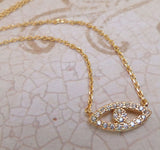 18K Gold Abby Necklace by ClaudiaG Collection