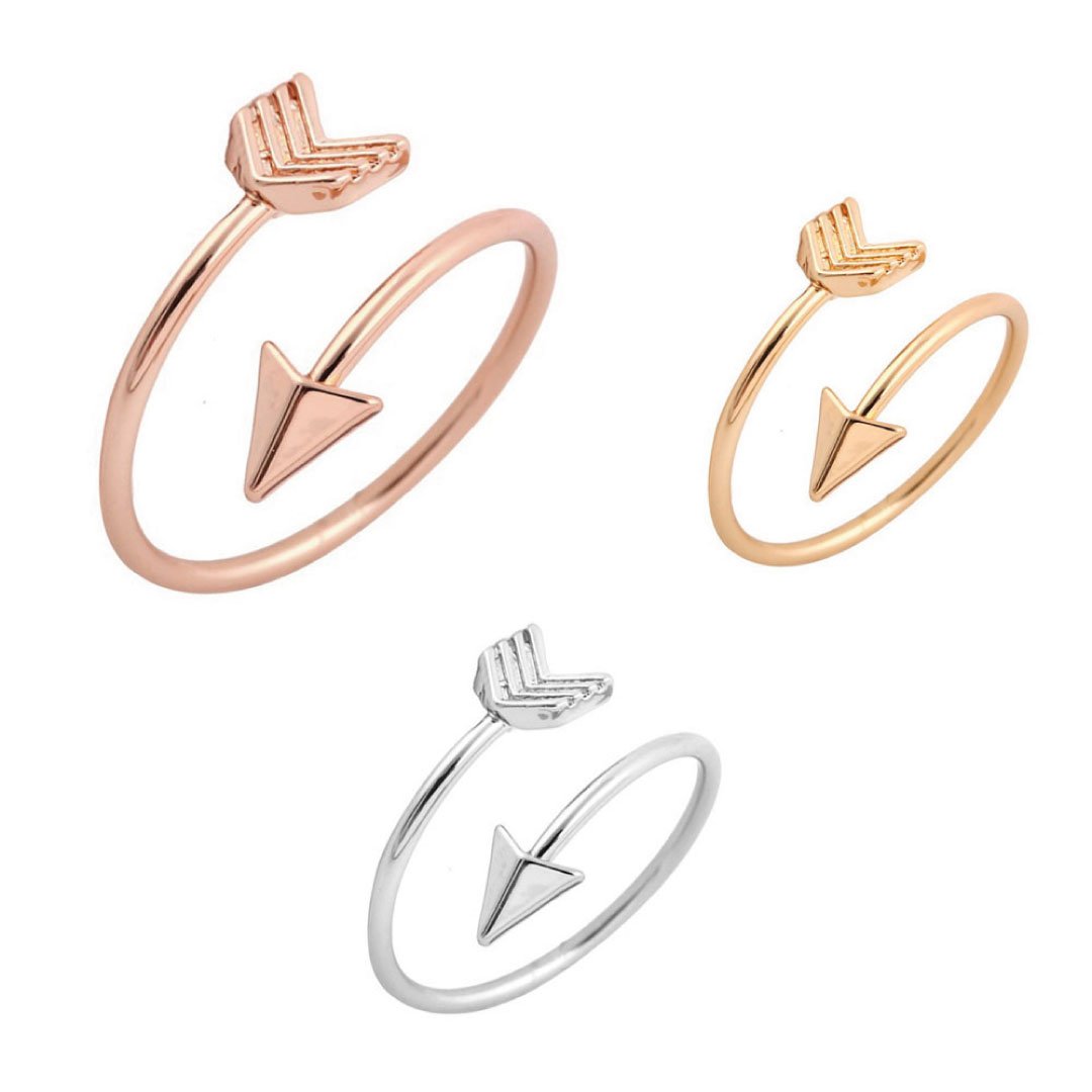 Delicate Arrow Ring by ClaudiaG Collection