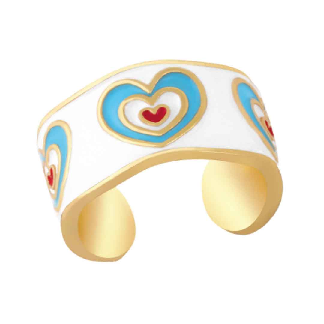 Pop Hearts Ring by ClaudiaG Collection