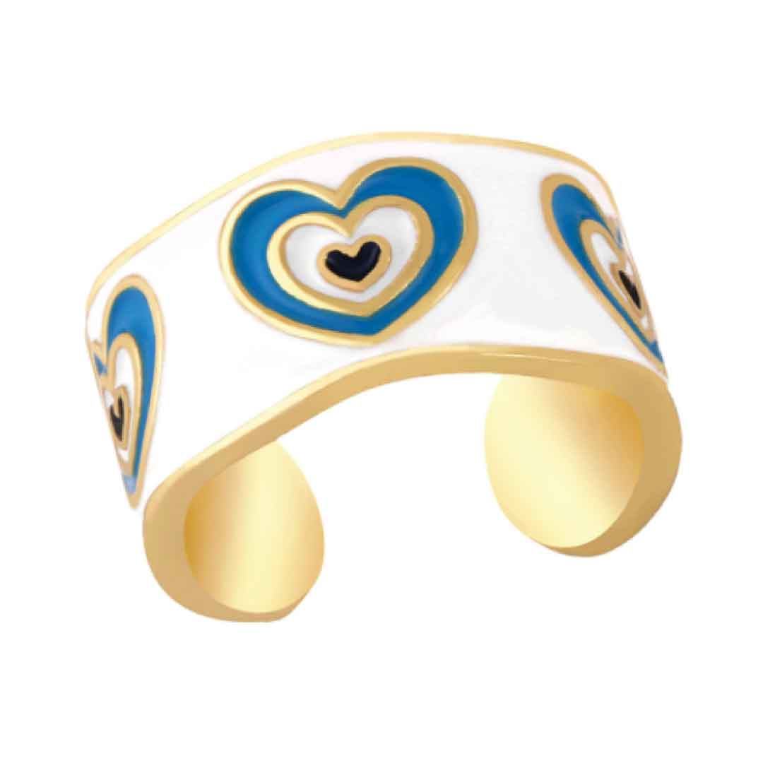 Pop Hearts Ring by ClaudiaG Collection