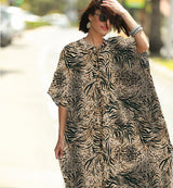 Wide Dress -Animal Print by ClaudiaG Collection