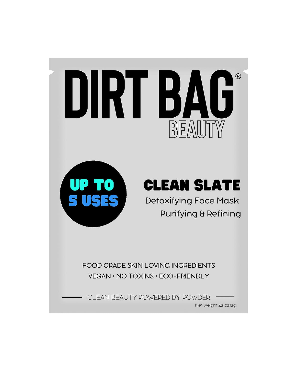 Detoxifying Vegan Face Mask by DIRT BAG® BEAUTY