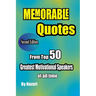 Memorable Quotes: From Top 50 Greatest motivational Speakers of all time