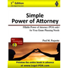 Simple Power of Attorney: Fillable Power of Attorney (POA Only) For Your Estate Planning Needs