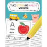 Trace Letters and Numbers Workbook: Learn To Write Alphabet A-Z (Uppercase and Lowercase) and Number 1-10 Writing Practice for Pre K, Kindergarten, an