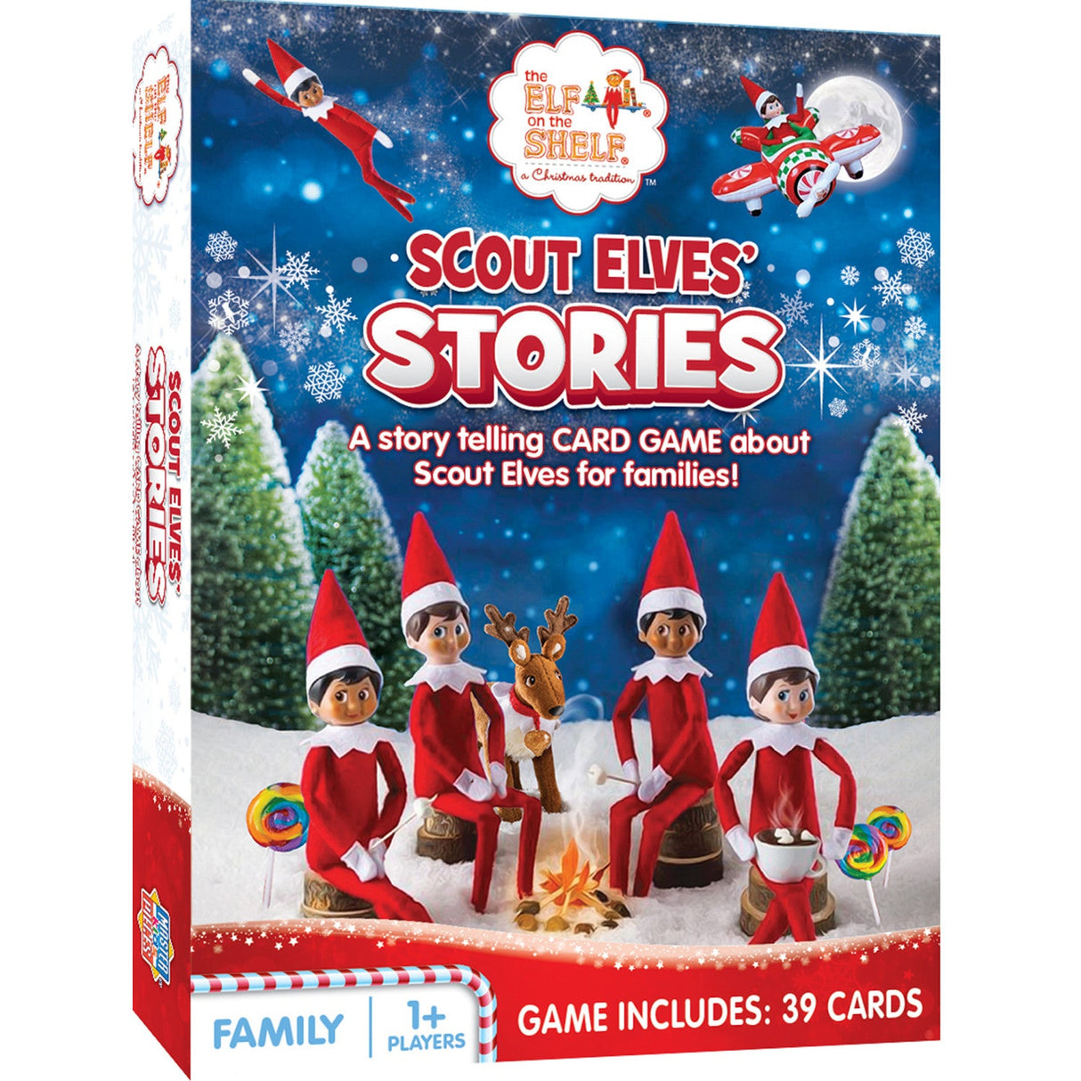 Elf on the Shelf - Scout Elves Stories Card Game by MasterPieces Puzzle Company INC