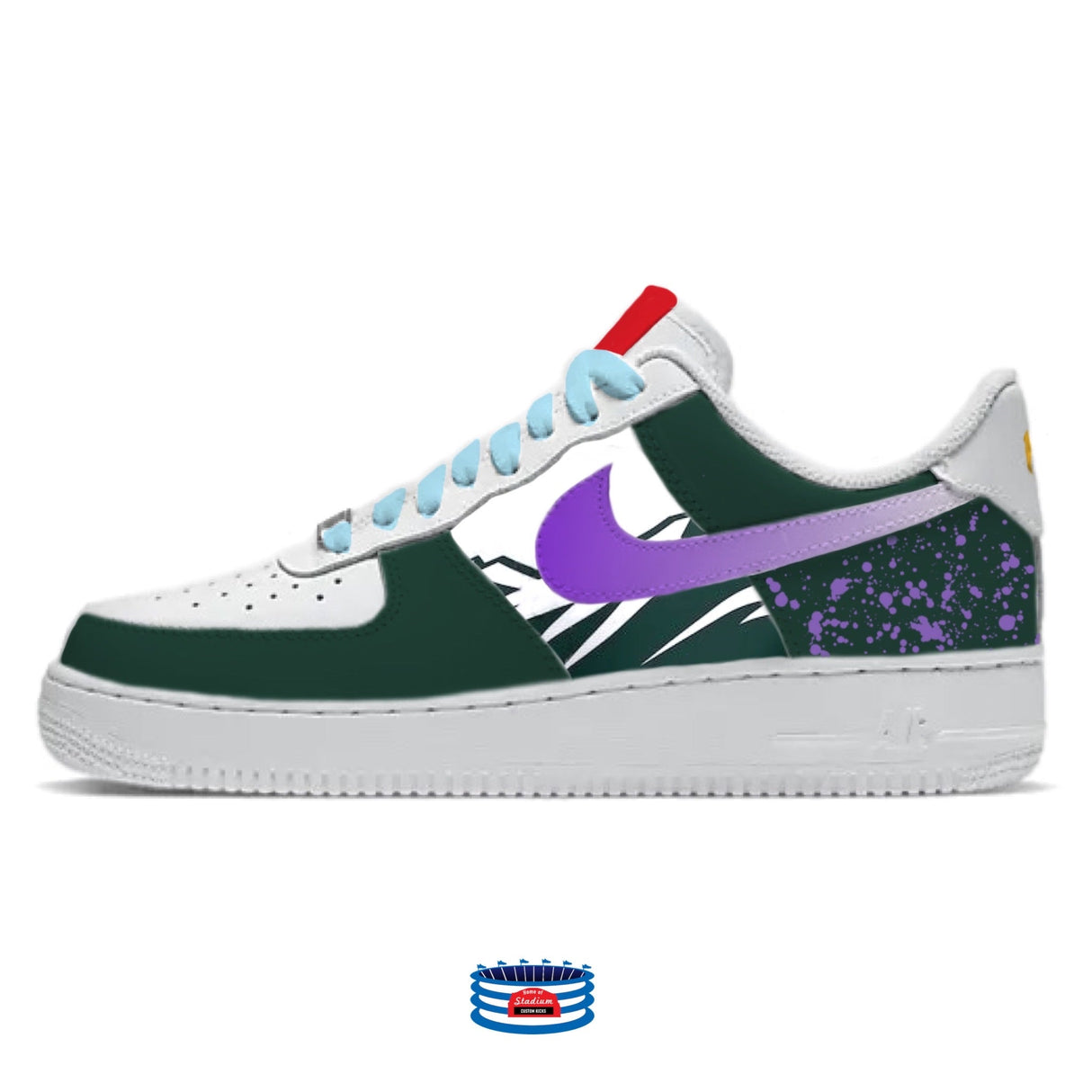 "Colorado" Nike Air Force 1 Low Shoes by Stadium Custom Kicks