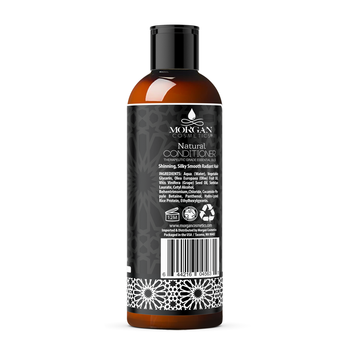 Argan Natural Conditioner Lavender 8 oz by Morgan Cosmetics