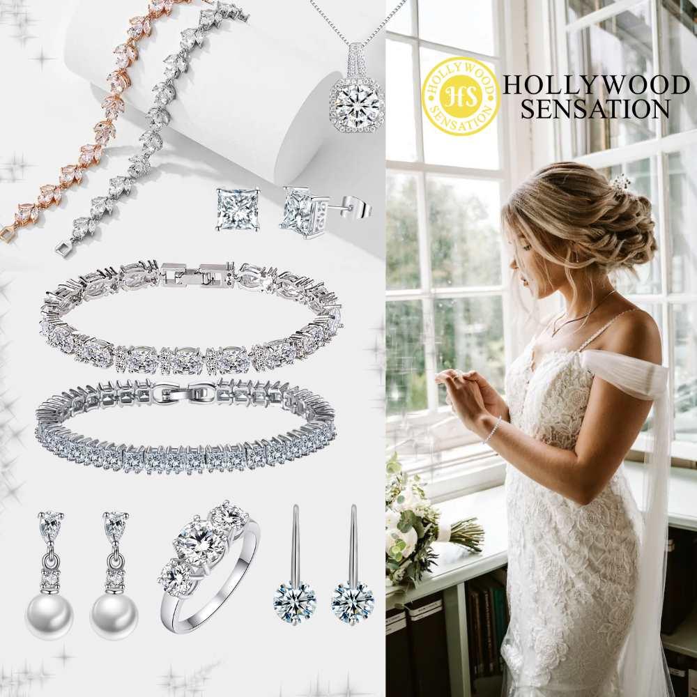 Crystal Star Pendant Necklace by Hollywood Sensation®